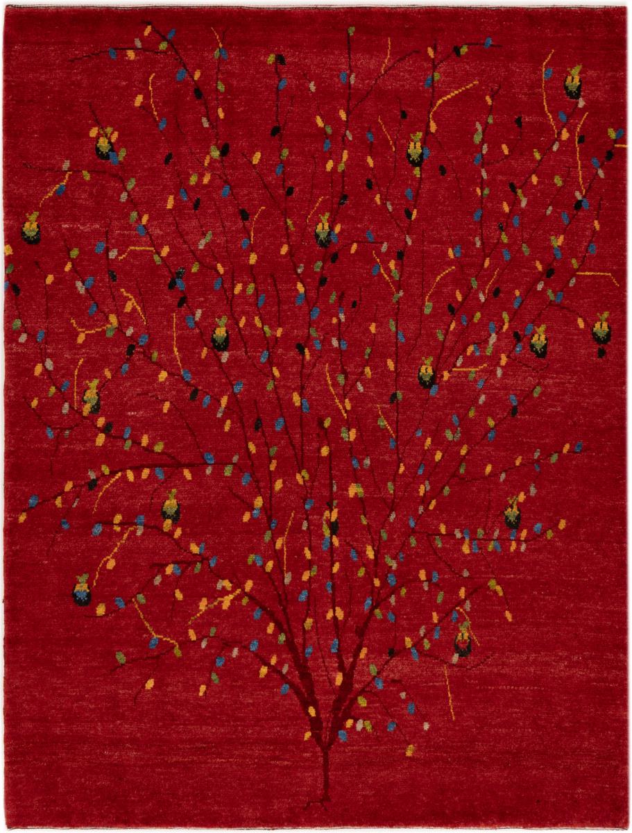 Persisk tæppe Persisk Gabbeh Kashkuli Banafsheh 197x149 197x149, Persisk tæppe Knyttet i hånden