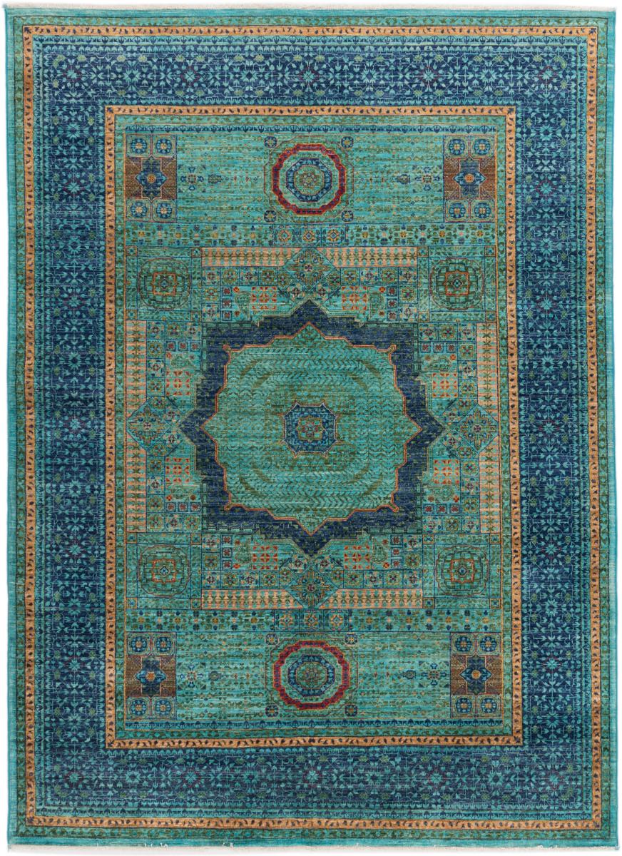 Afghaans tapijt Mamluk 242x176 242x176, Perzisch tapijt Handgeknoopte