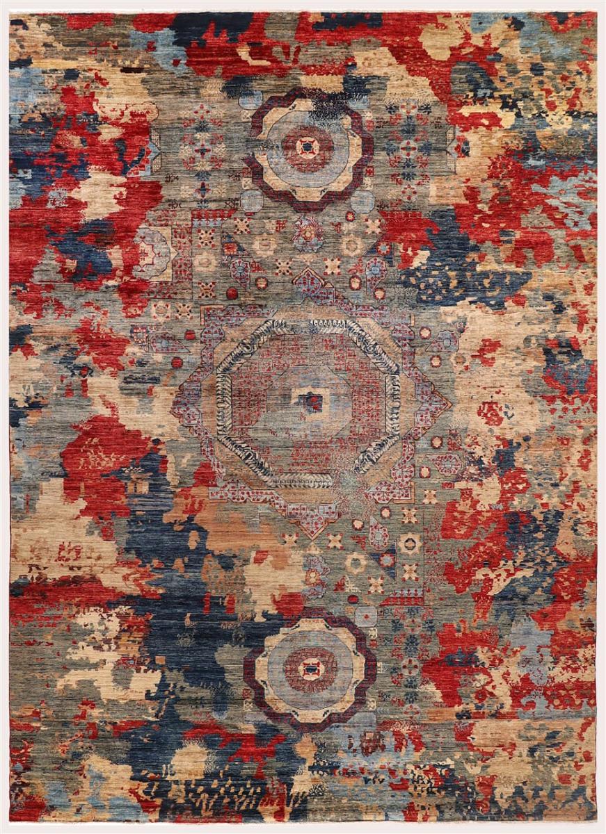 Tapete paquistanês Mamluk 418x294 418x294, Tapete persa Atado à mão