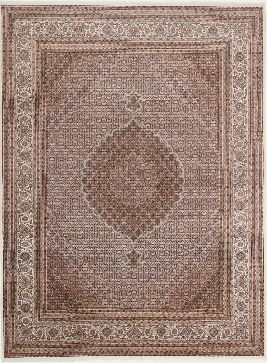 Tapete indiano Tabriz 401x299 401x299, Tapete persa Atado à mão