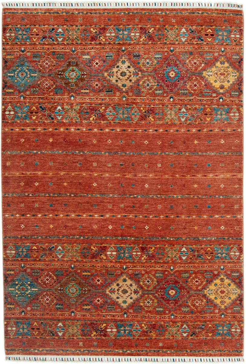Pakistaans tapijt Arijana Shaal 215x147 215x147, Perzisch tapijt Handgeknoopt