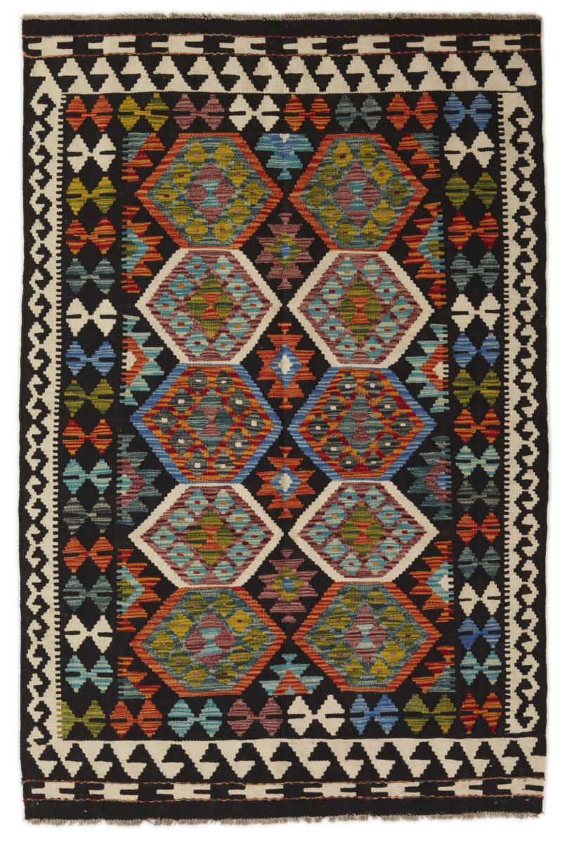 Afghansk tæppe Kelim Afghan 191x127 191x127, Persisk tæppe Håndvævet