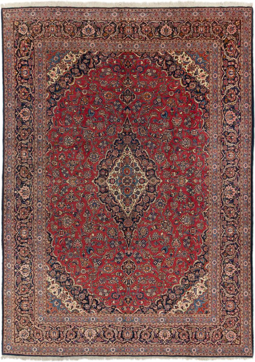 Tapis persan Kashan 422x306 422x306, Tapis persan Noué à la main