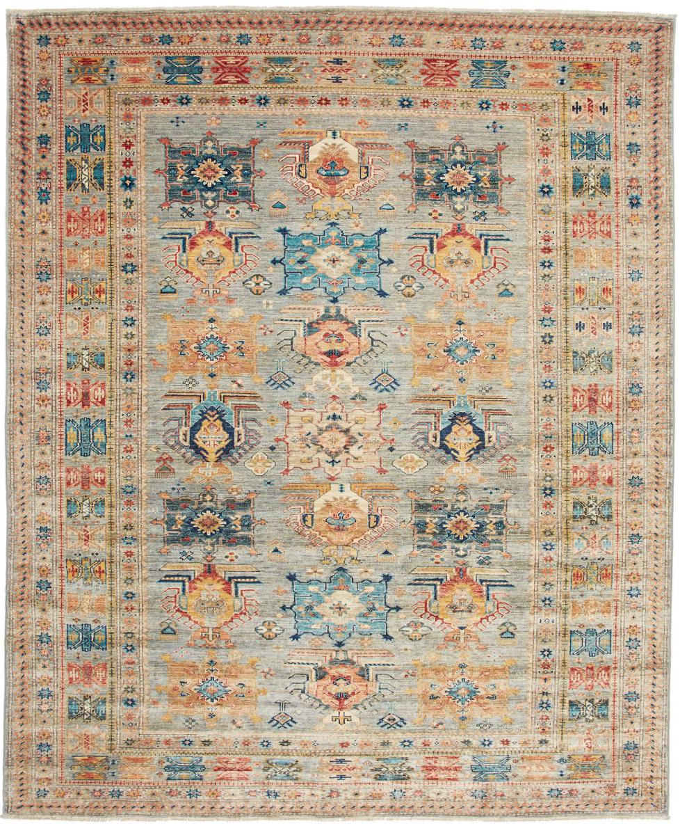 Pakistani rug Kazak Royal 248x206 248x206, Persian Rug Knotted by hand