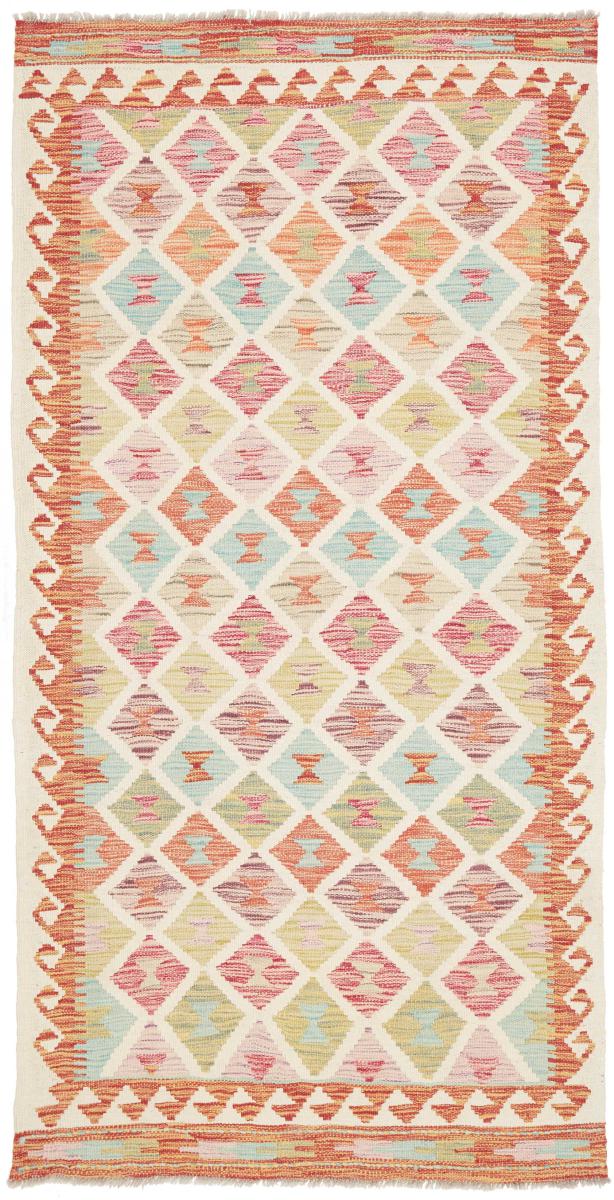 Afghanska mattan Kilim Afghan 200x101 200x101, Persisk matta handvävd 