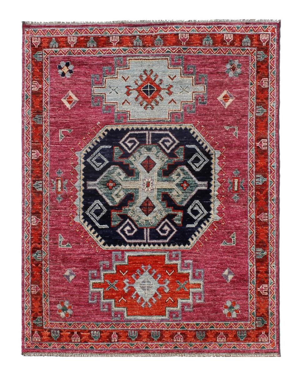 Tapis pakistanais Kazak 239x162 239x162, Tapis persan Noué à la main