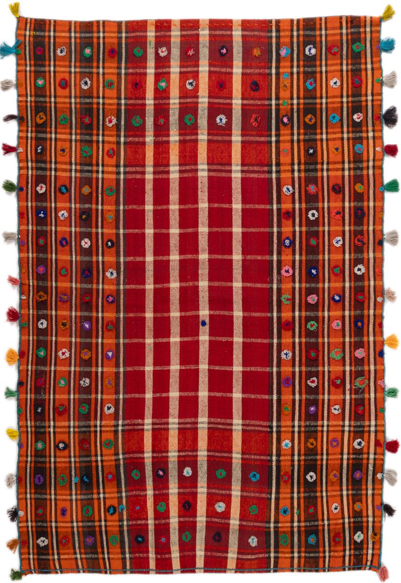 Perzisch tapijt Kilim Fars Jajim Alt 224x145 224x145, Perzisch tapijt Handgeweven