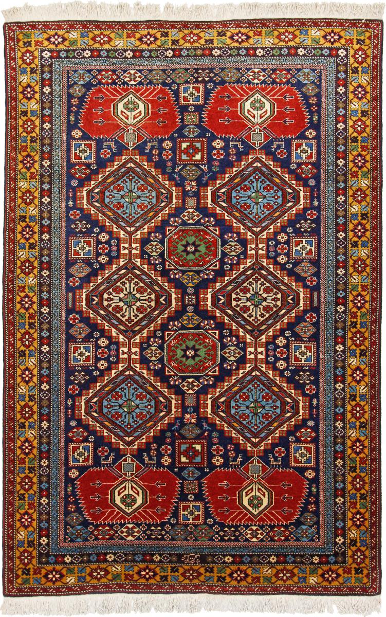 Tapete persa Tabriz Antigo 216x143 216x143, Tapete persa Atado à mão