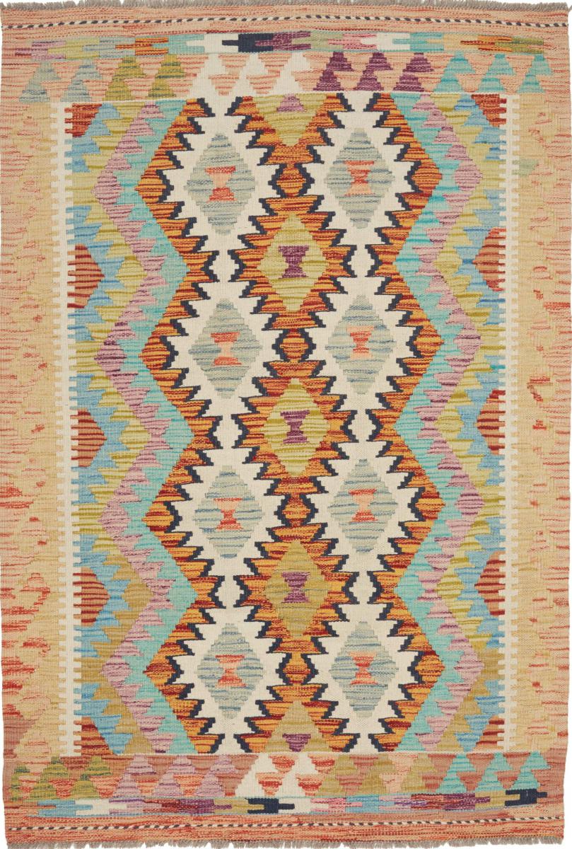 Tapete afegão Kilim Afegão 151x102 151x102, Tapete persa Tecido à mão