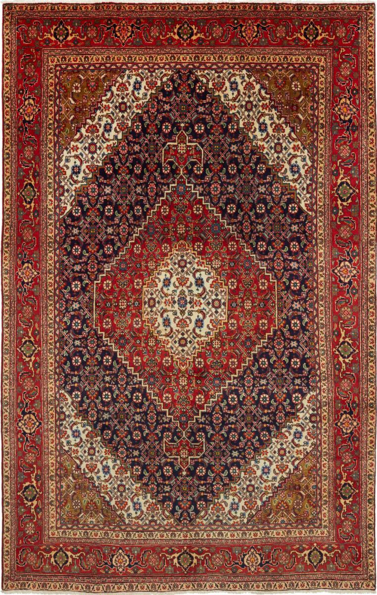 Tapete persa Tabriz 303x191 303x191, Tapete persa Atado à mão