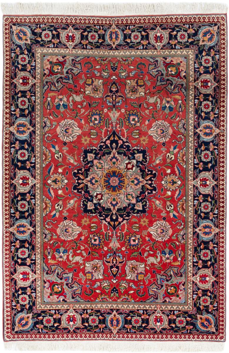 Tapete persa Tabriz 197x140 197x140, Tapete persa Atado à mão