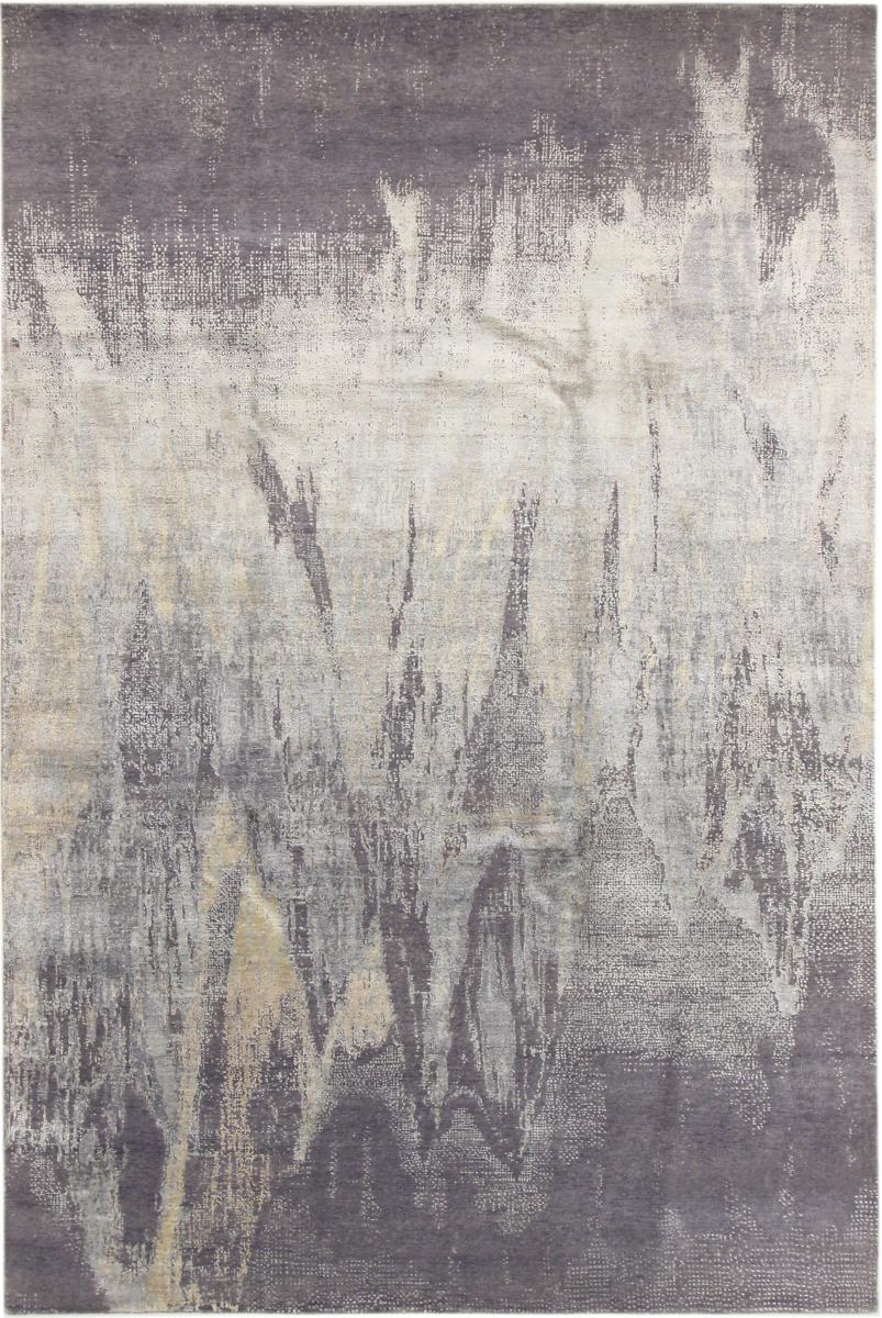 Tapete indiano Sadraa 10'0"x6'8" 10'0"x6'8", Tapete persa Atado à mão