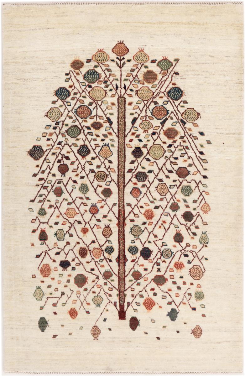 Persisk tæppe Persisk Gabbeh Kashkuli Banafsheh 184x123 184x123, Persisk tæppe Knyttet i hånden