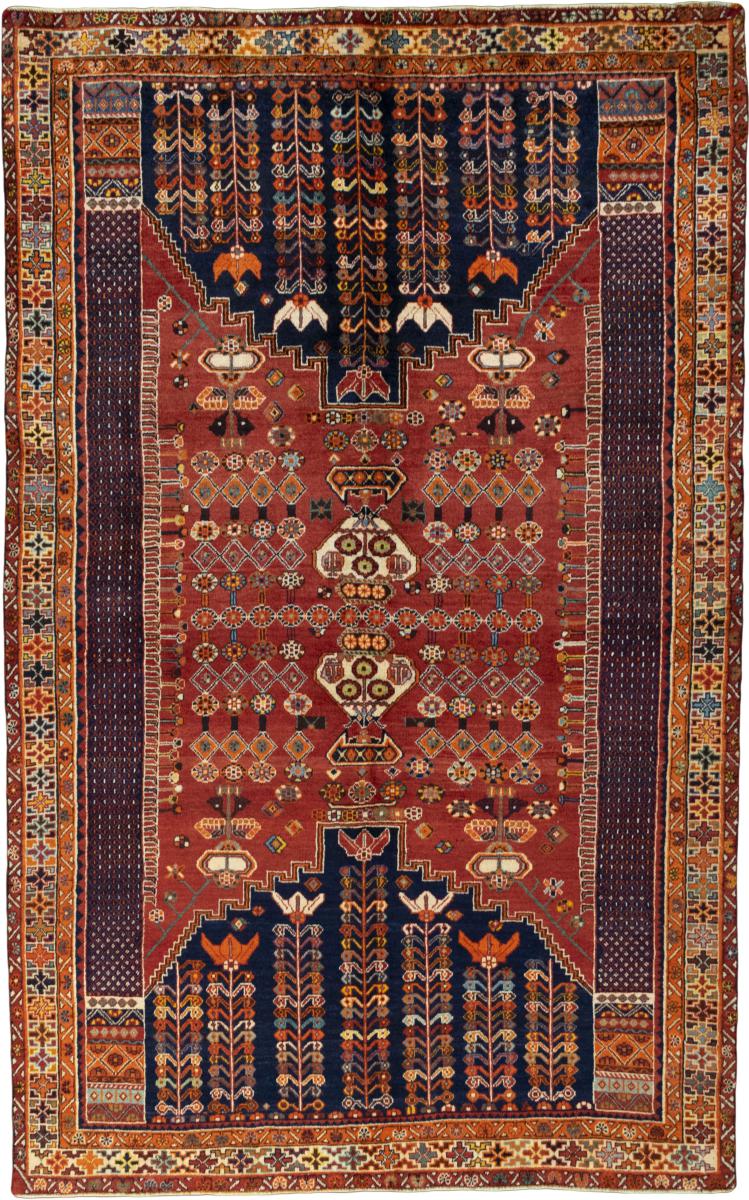 Tapis persan Shiraz 276x174 276x174, Tapis persan Noué à la main