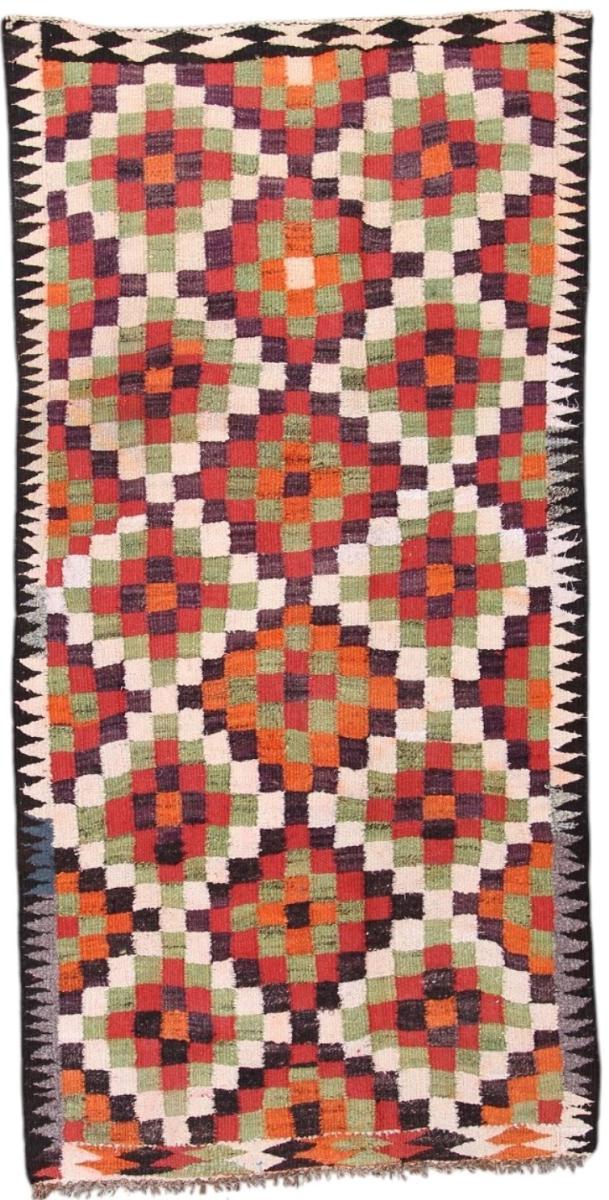 Perzisch tapijt Kilim Fars Antiek 261x127 261x127, Perzisch tapijt Handgeweven