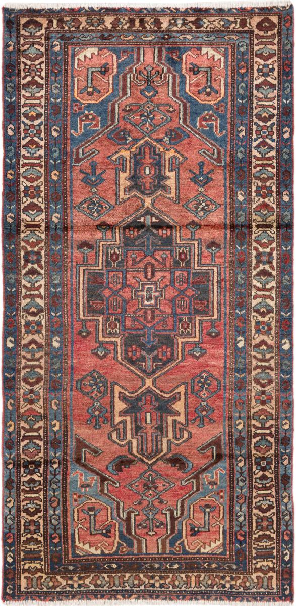 Persisk tæppe Sandjan 206x100 206x100, Persisk tæppe Knyttet i hånden