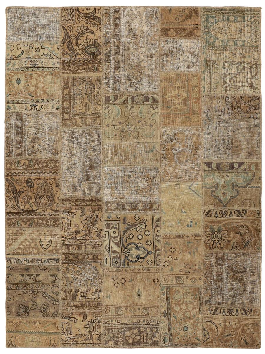 Persisk matta Patchwork 239x178 239x178, Persisk matta Knuten för hand