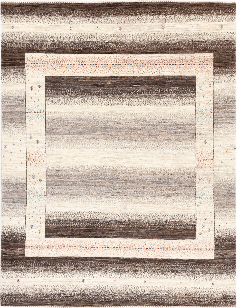 Tapis persan Persan Gabbeh Loribaft Essence 194x151 194x151, Tapis persan Noué à la main