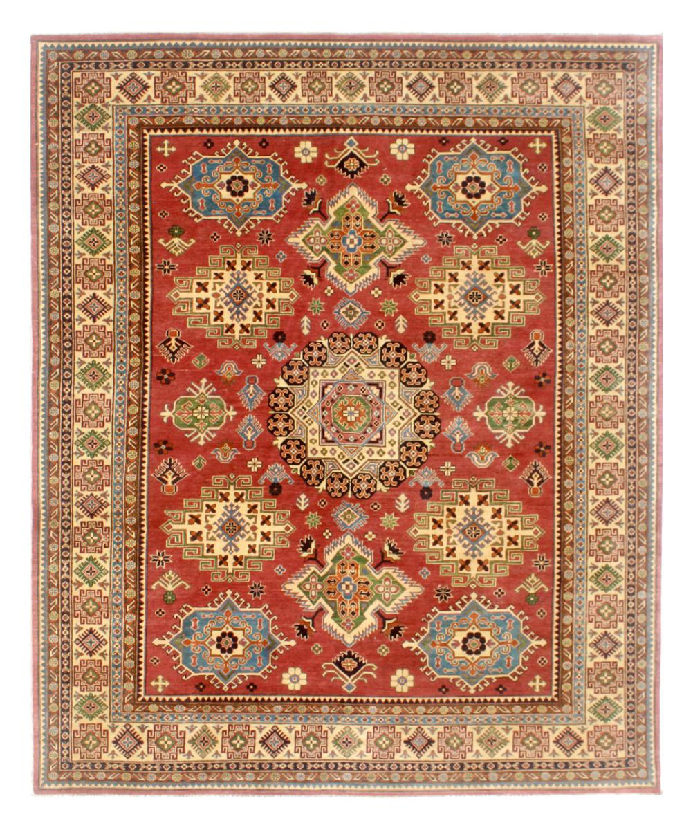Afghan rug Kazak Ghazni 357x273 357x273, Persian Rug Knotted by hand