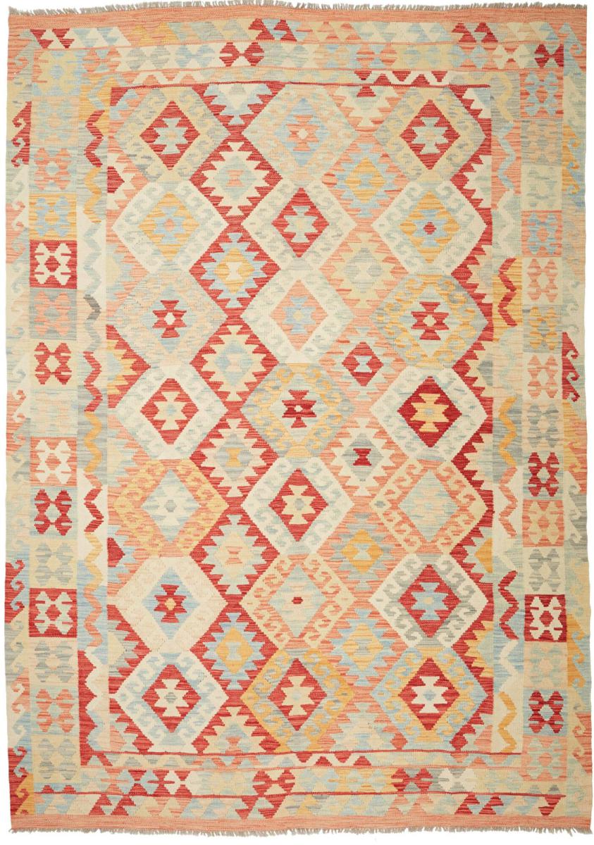 Tapete afegão Kilim Afegão 291x208 291x208, Tapete persa Tecido à mão