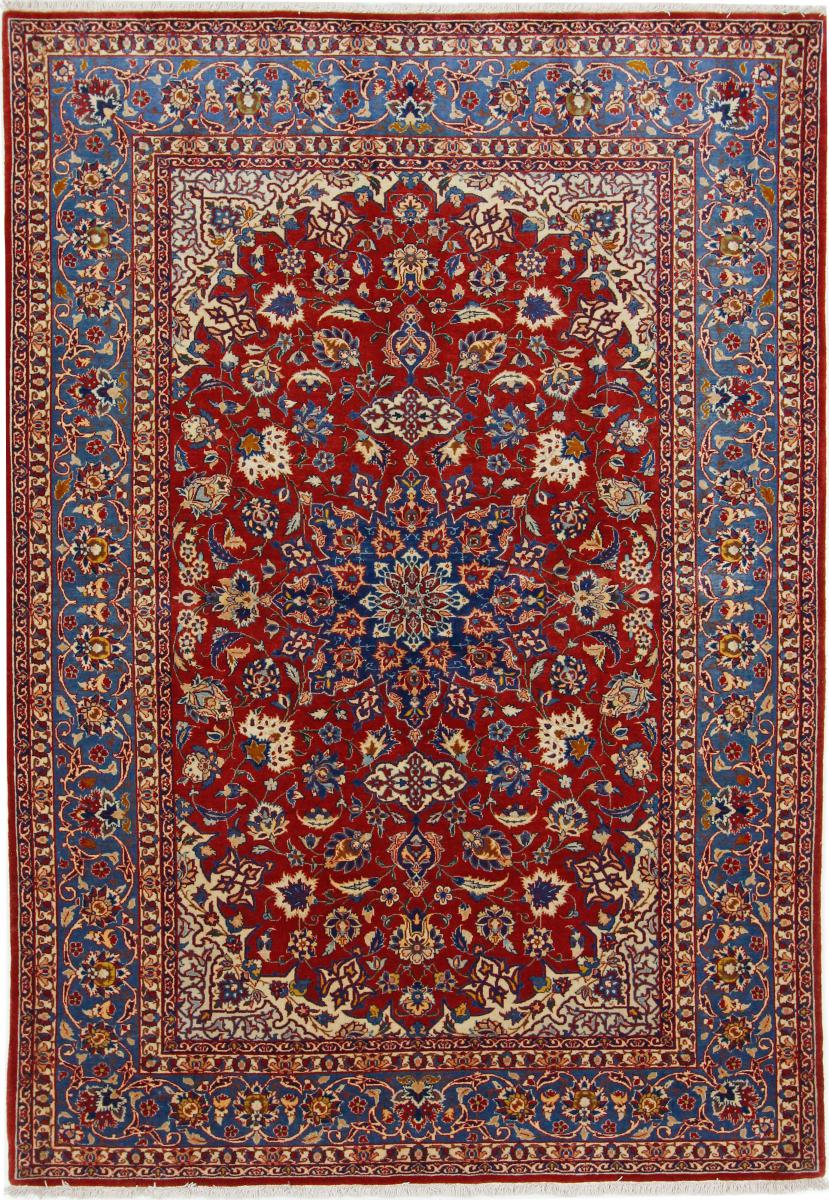 Tapete persa Isfahan Antigo 217x154 217x154, Tapete persa Atado à mão