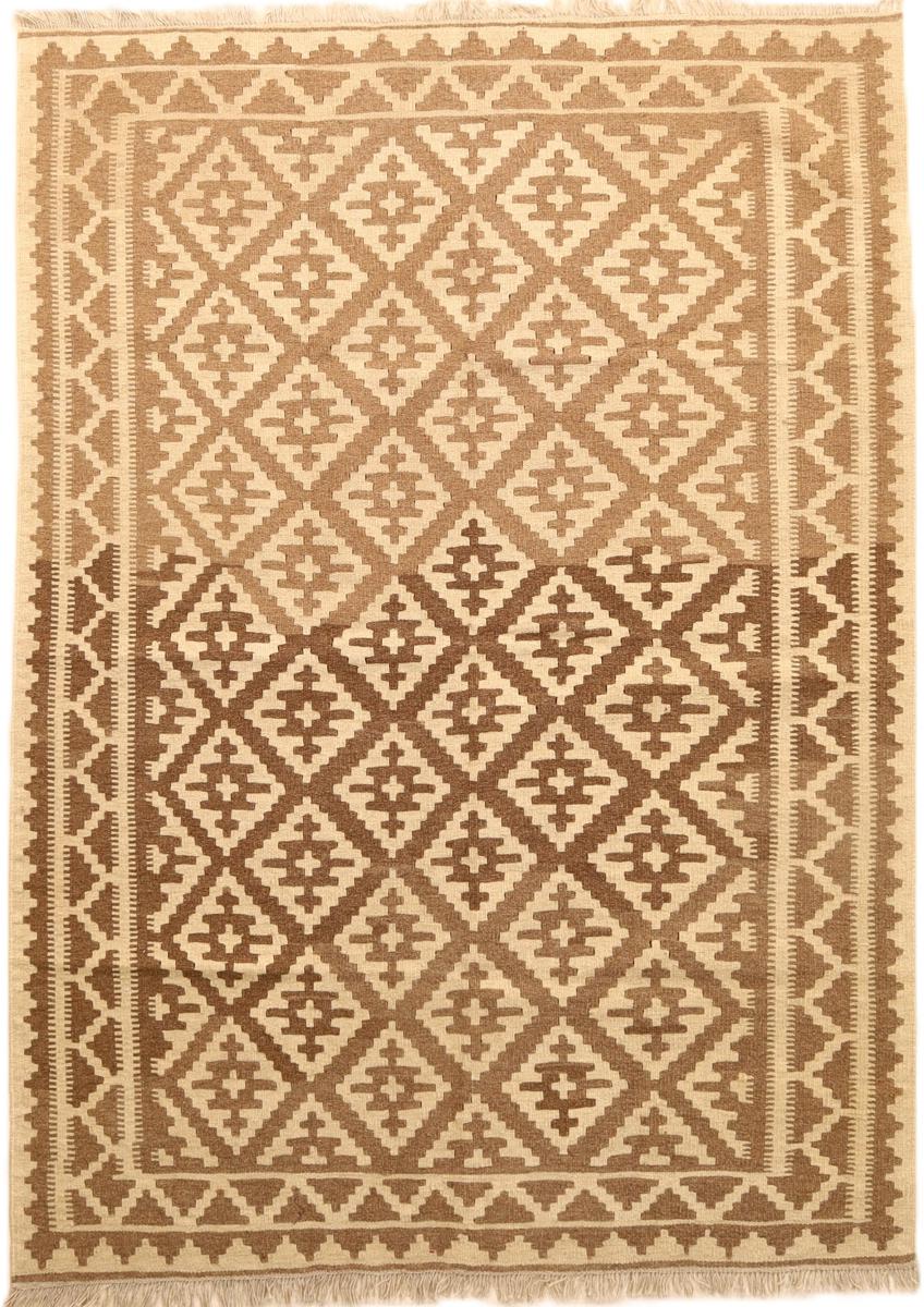 Persisk teppe Kelim Fars 202x147 202x147, Persisk teppe Handwoven 