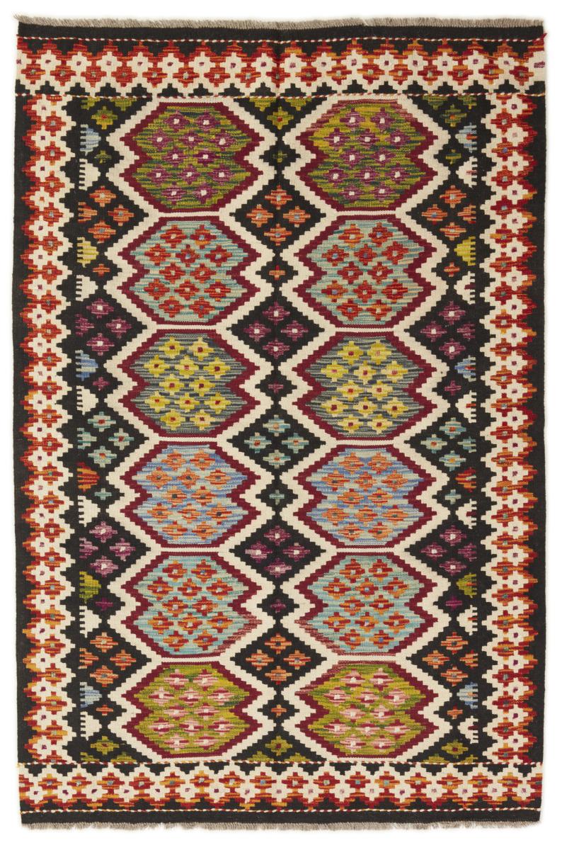 Afghansk tæppe Kelim Afghan 189x126 189x126, Persisk tæppe Håndvævet
