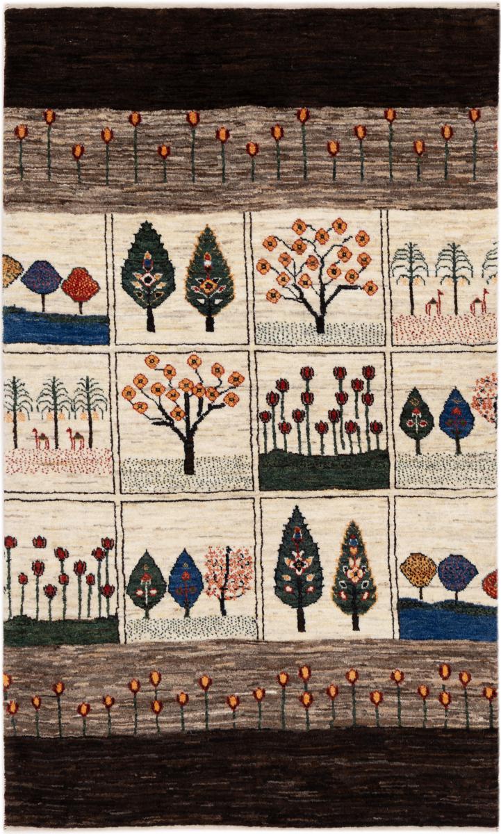 Tapete persa Persa Gabbeh Kashkuli Banafsheh 179x107 179x107, Tapete persa Atado à mão