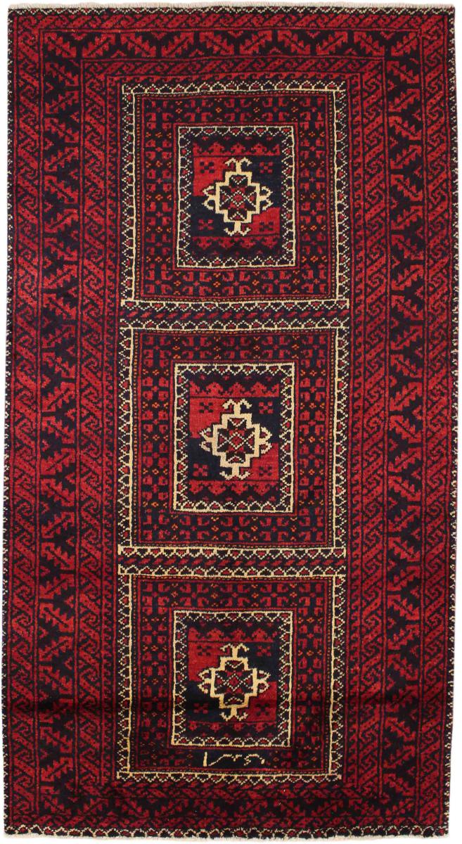 Persialainen matto Beluch 229x119 229x119, Persialainen matto Solmittu käsin