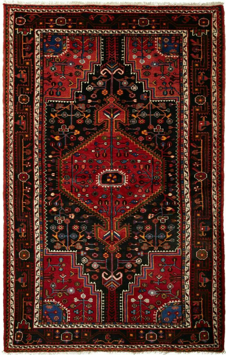 Persian Rug Hamadan 224x141 224x141, Persian Rug Knotted by hand