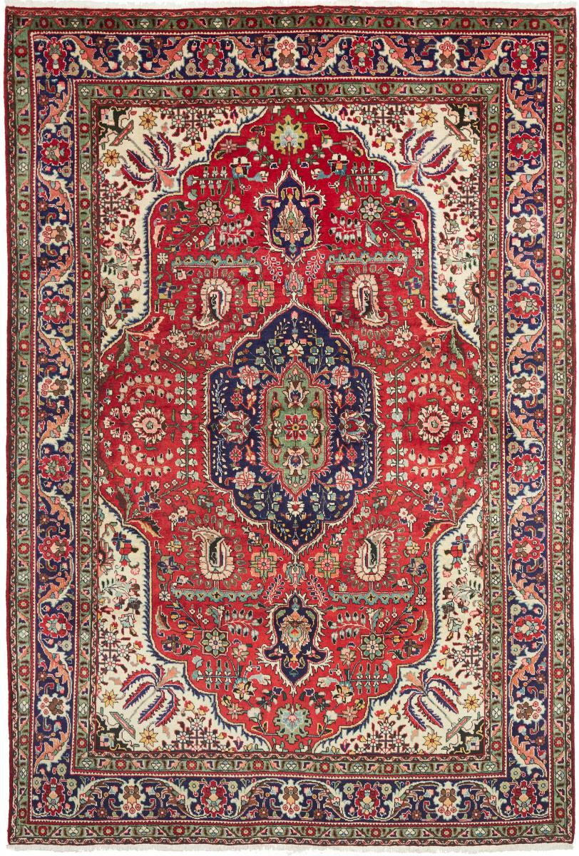 Persian Rug Tabriz 303x206 303x206, Persian Rug Knotted by hand