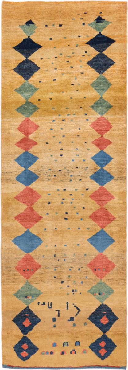 Persian Rug Persian Gabbeh 253x87 253x87, Persian Rug Knotted by hand
