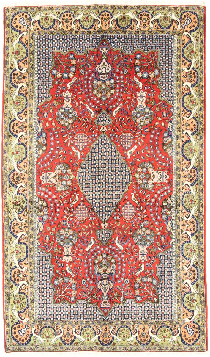 Tapete persa Ghom 257x152 257x152, Tapete persa Atado à mão