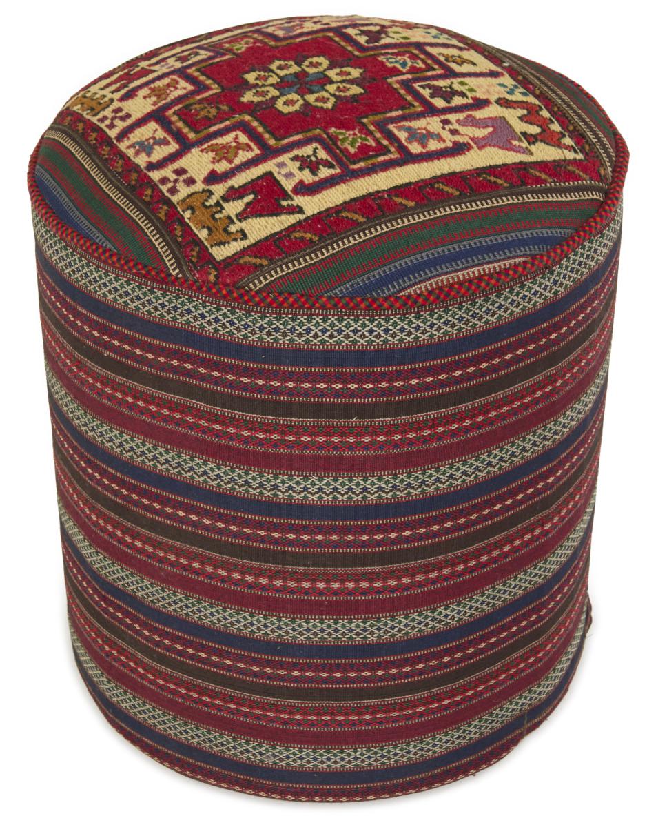 Persisk matta Pouf 44x46 44x46, Persisk matta Handvävd