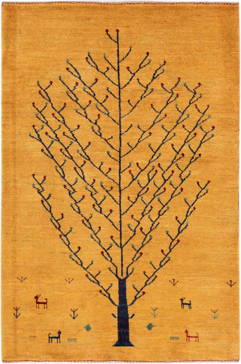 Tapete persa Persa Gabbeh Kashkuli Banafsheh 173x116 173x116, Tapete persa Atado à mão