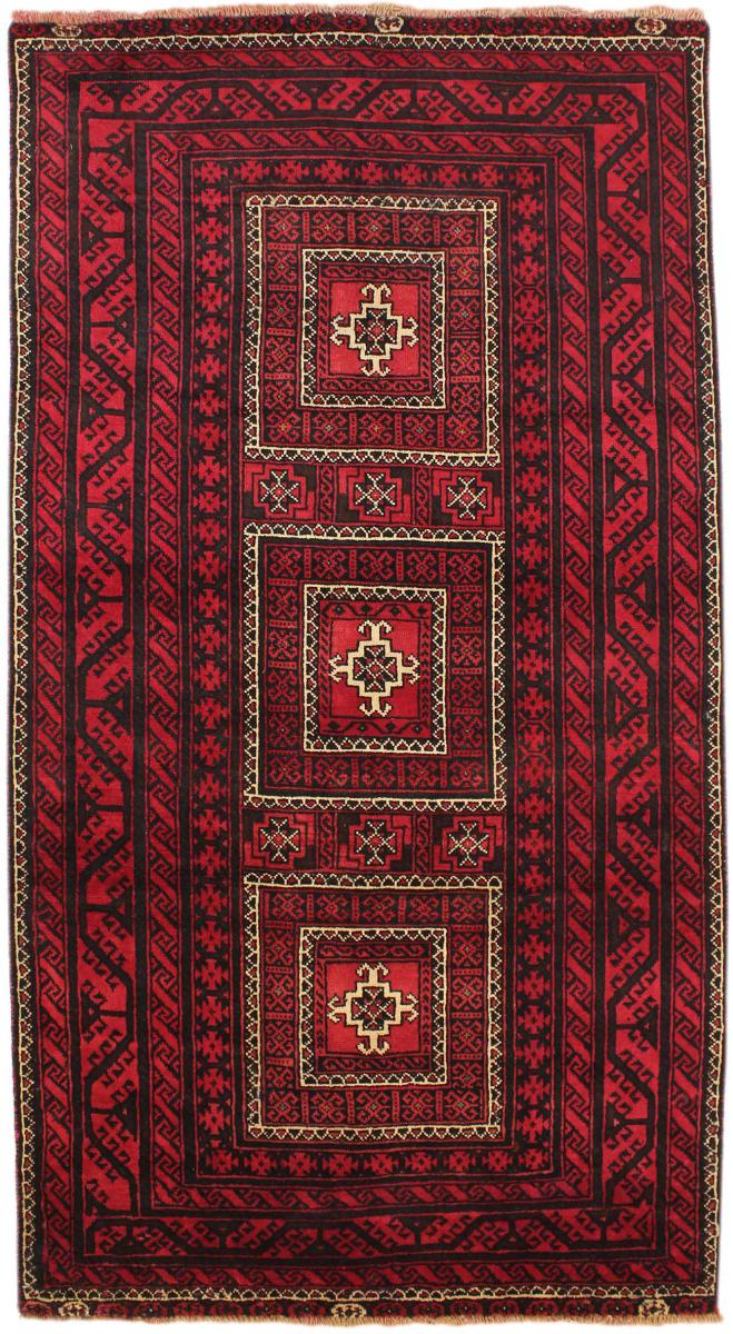 Tapis persan Baloutche 216x112 216x112, Tapis persan Noué à la main