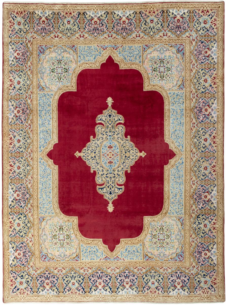 Tappeto persiano Kirman 366x276 366x276, Tappeto persiano Annodato a mano