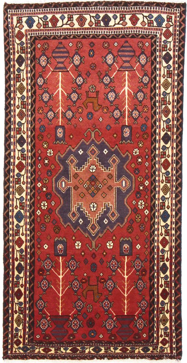 Perzsa szőnyeg Abadeh 153x77 153x77, Perzsa szőnyeg Kézzel csomózva