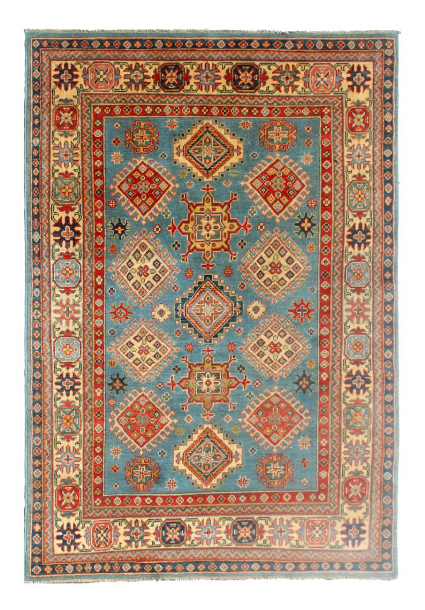 Afghanska mattan Kazak Ghazni 226x151 226x151, Persisk matta Knuten för hand