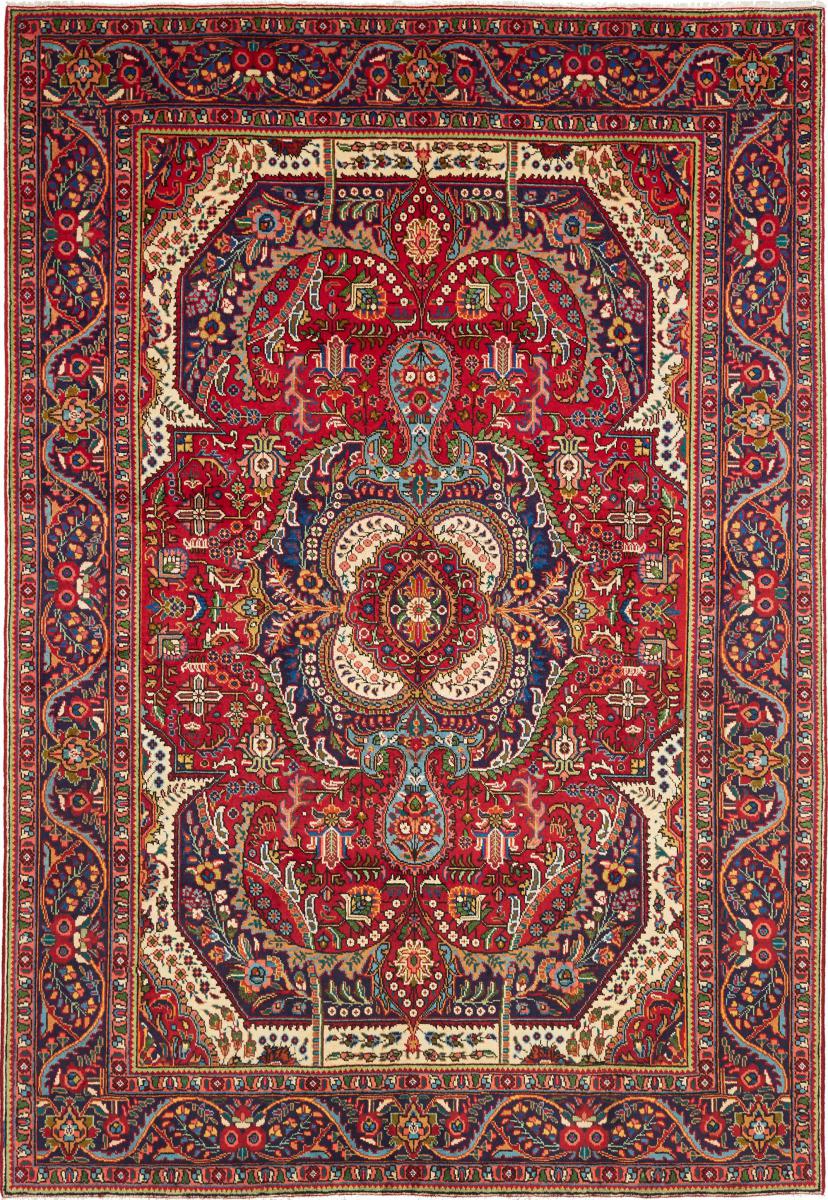 Persian Rug Tabriz 291x199 291x199, Persian Rug Knotted by hand