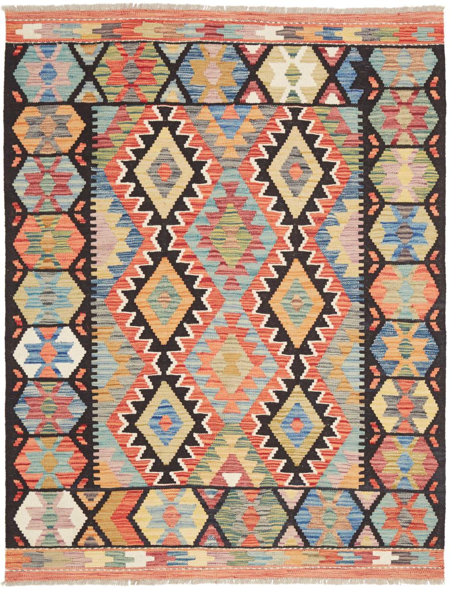 Tappeto Afgano Kilim Afghan 172x133 172x133, Tappeto persiano Tessuto a mano