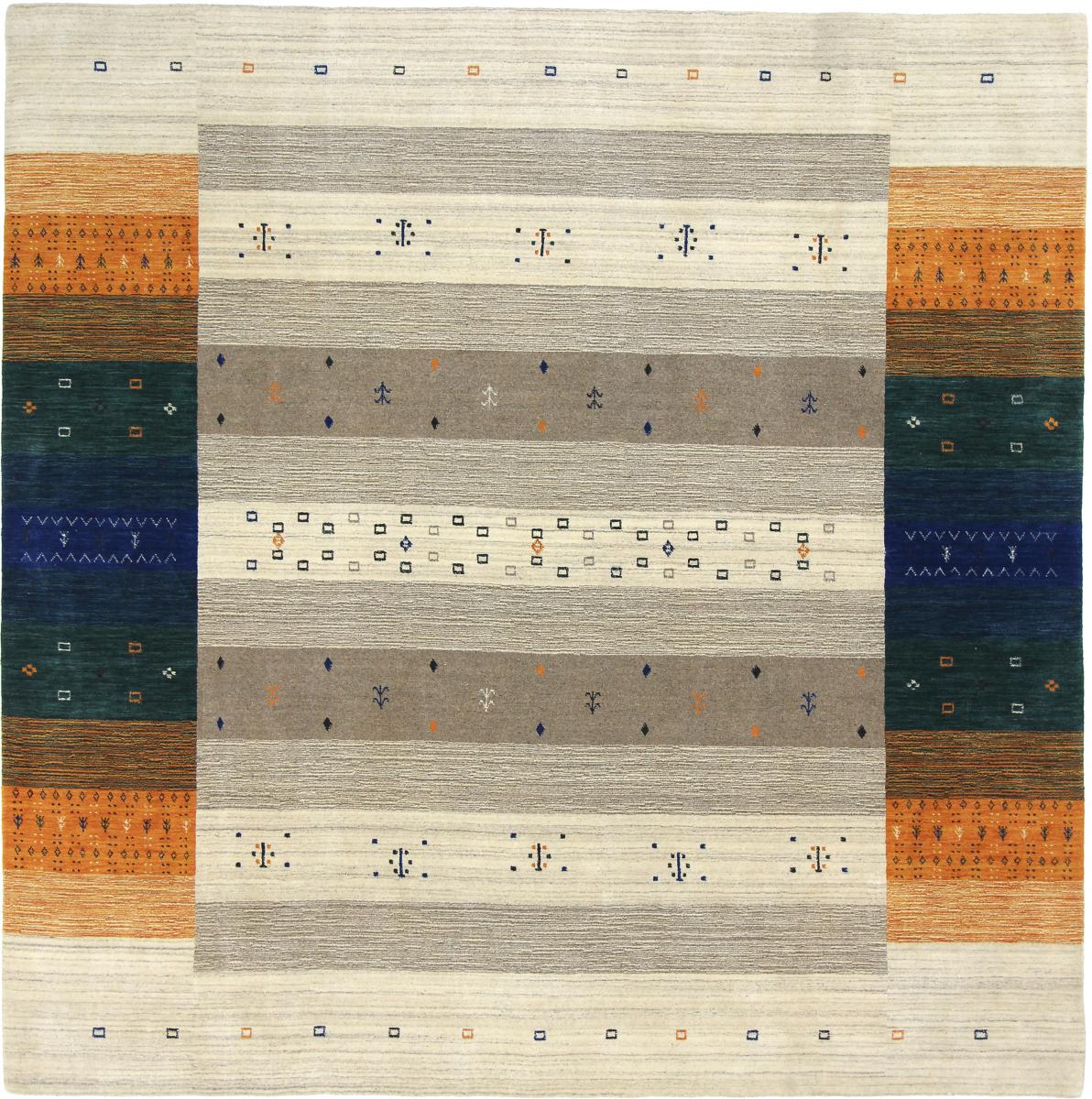 Indiaas tapijt Loom Gabbeh Lori 255x256 255x256, Perzisch tapijt Loom Handgeknoopte