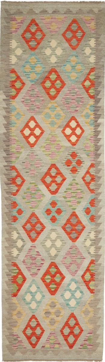 Tapete afegão Kilim Afegão 295x85 295x85, Tapete persa Tecido à mão