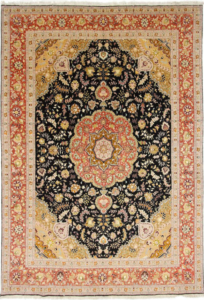 Tapete persa Tabriz 40Raj 358x247 358x247, Tapete persa Atado à mão