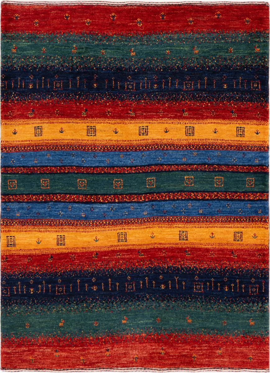 Tapis persan Perser Gabbeh Loribaft Essence 109x83 109x83, Tapis persan Noué à la main