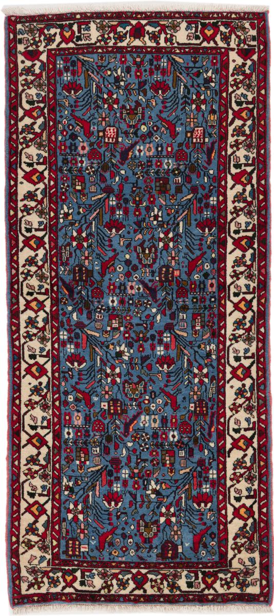 Tapis persan Rudbar 198x86 198x86, Tapis persan Noué à la main