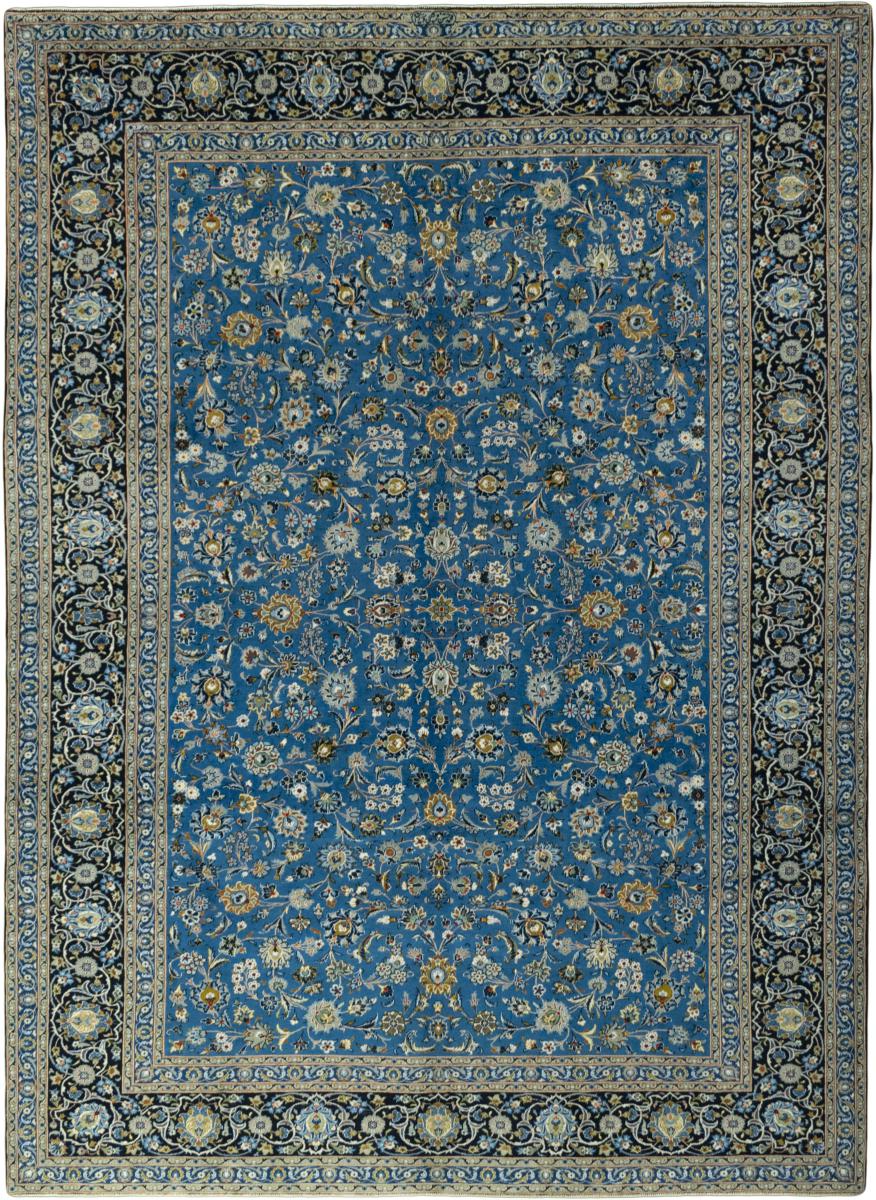 Tapis persan Kashan 386x287 386x287, Tapis persan Noué à la main