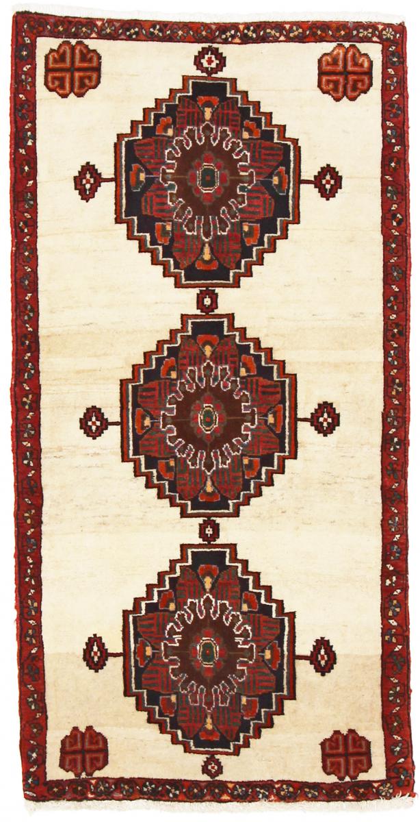 Tapete persa Ghashghai 129x66 129x66, Tapete persa Atado à mão