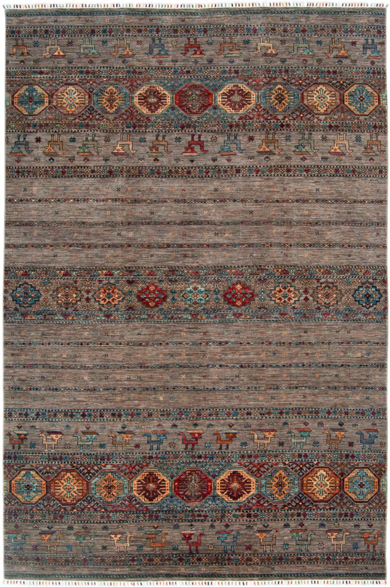 Pakistanilainen matto Arijana Shaal 303x199 303x199, Persialainen matto Solmittu käsin