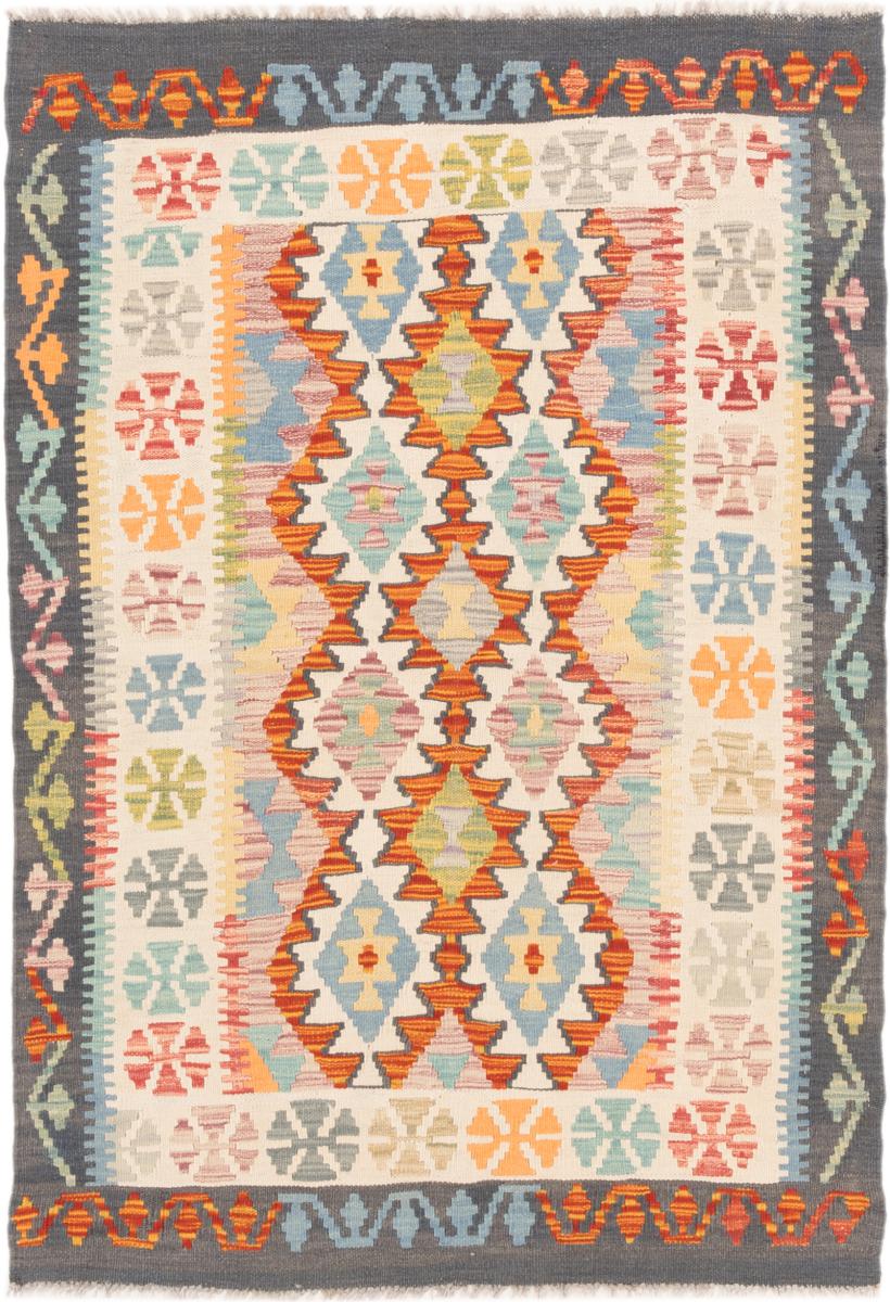 Tapete afegão Kilim Afegão 146x101 146x101, Tapete persa Tecido à mão